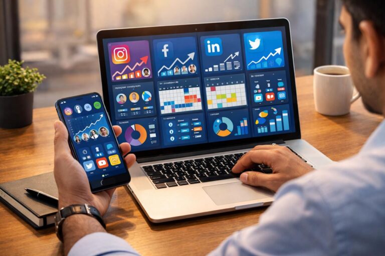 Professional social media marketing services for business growth