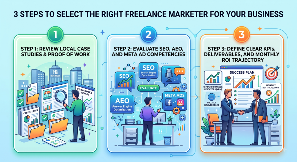 3 Steps to Select the Right Freelance Marketer for Your Business